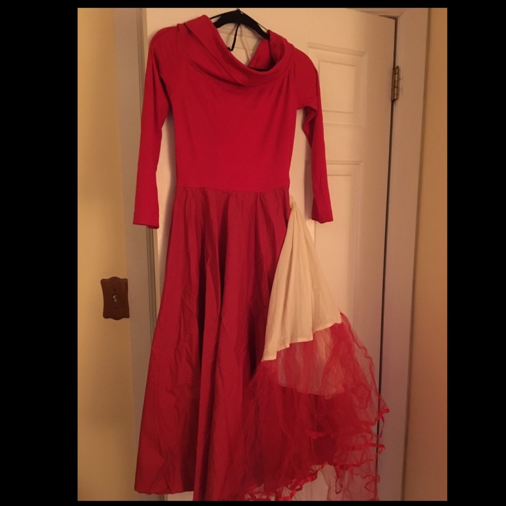 Vintage Dress with Can Can